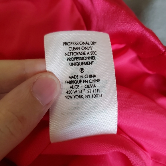 Alice + Olivia Malita One-Shoulder Ruched Mini Dress Size 10 - Picture 6 of 6